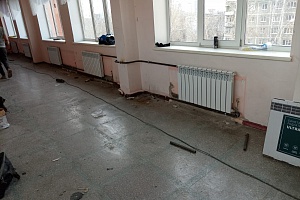 Замена радиаторов отопления в МАОУ гимназия №47